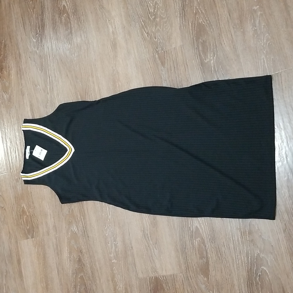 (M) Socialite Nordstrom Rack Slim Fitted V Neck Dress Black Tie Occasion Formal